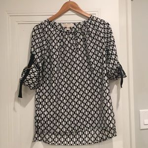 MICHAEL Michael Kors Black & White Blouse